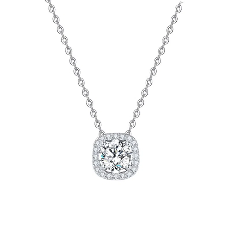 喜汇临 方糖 不掉色锁骨链 百搭 钢 项链 女款