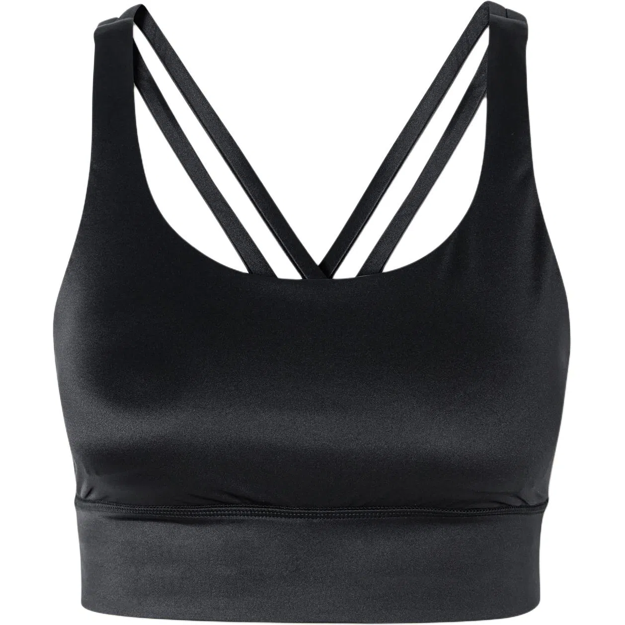 lululemon Energy Longline Bra Cups Satin Shine