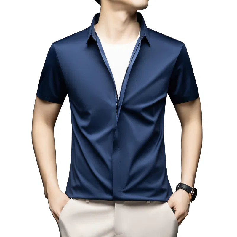 老爷车 潮流时尚短袖衬衫 男款