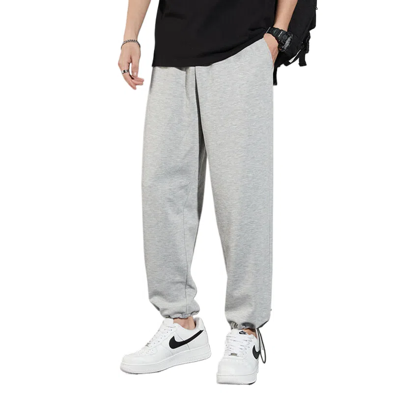 玉儿恋 运动宽松纯色休闲裤 男款