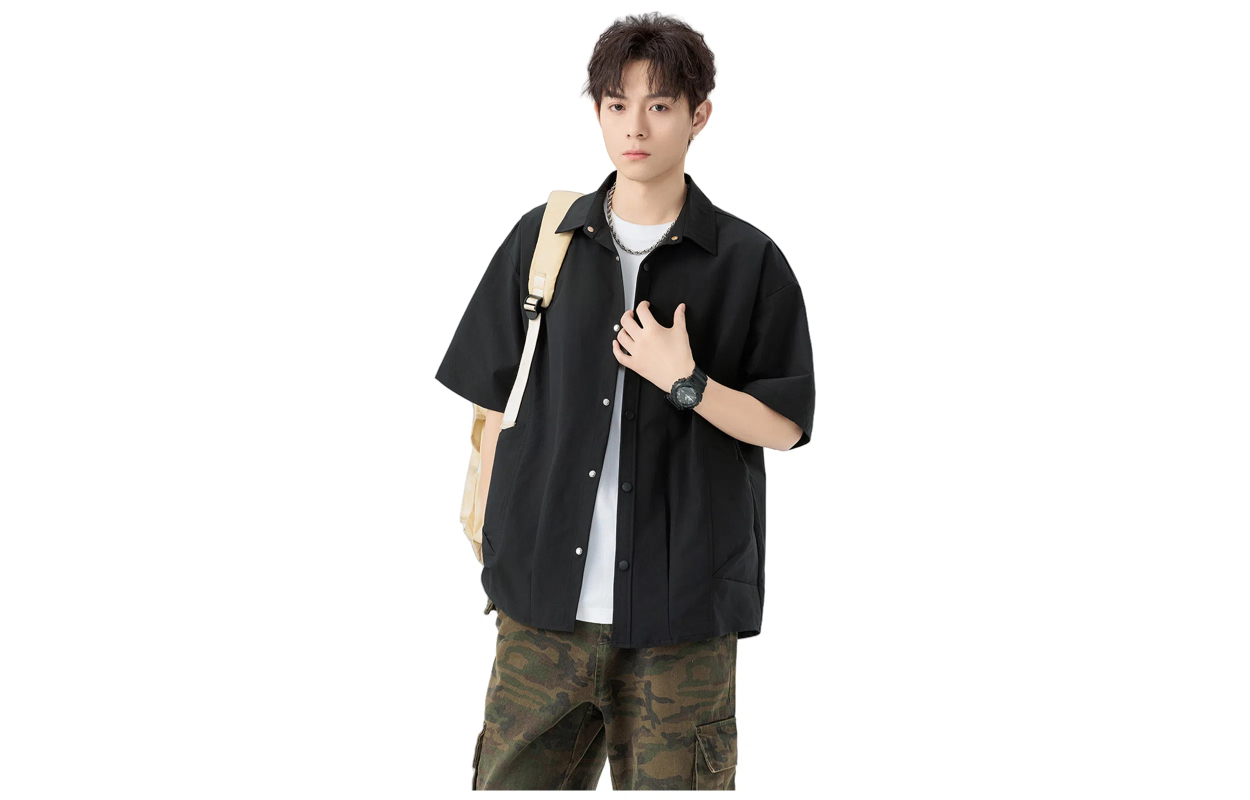 Mulinsen Retro Short Sleeve Shirt