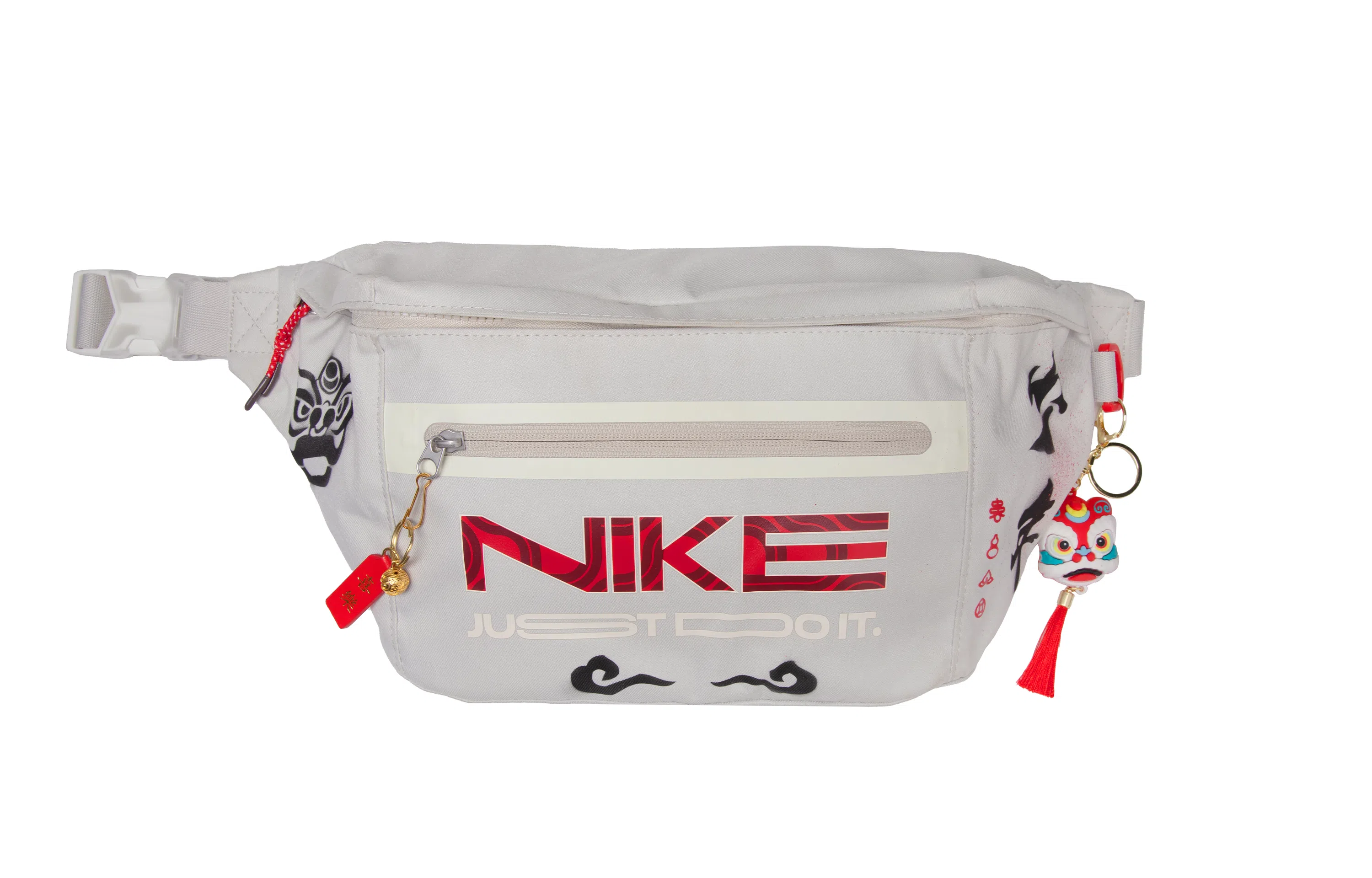 Nike Basic Logo Graffiti Waist Bag