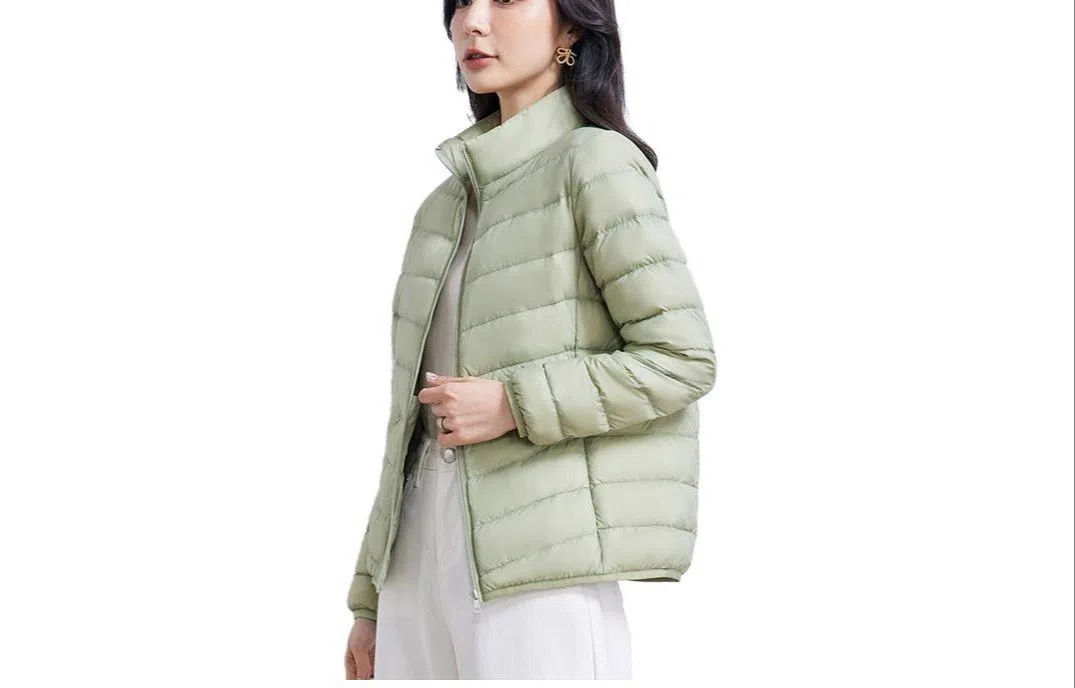 鸭鸭 时尚短款外套羽绒服 女款