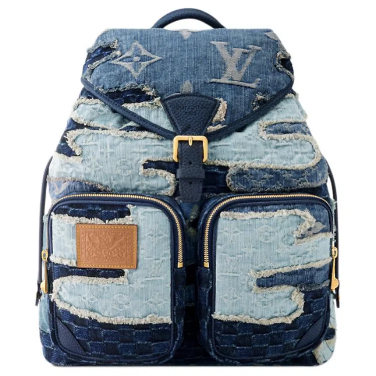 Louis Vuitton x Nigo Montsouris Backpack Blue