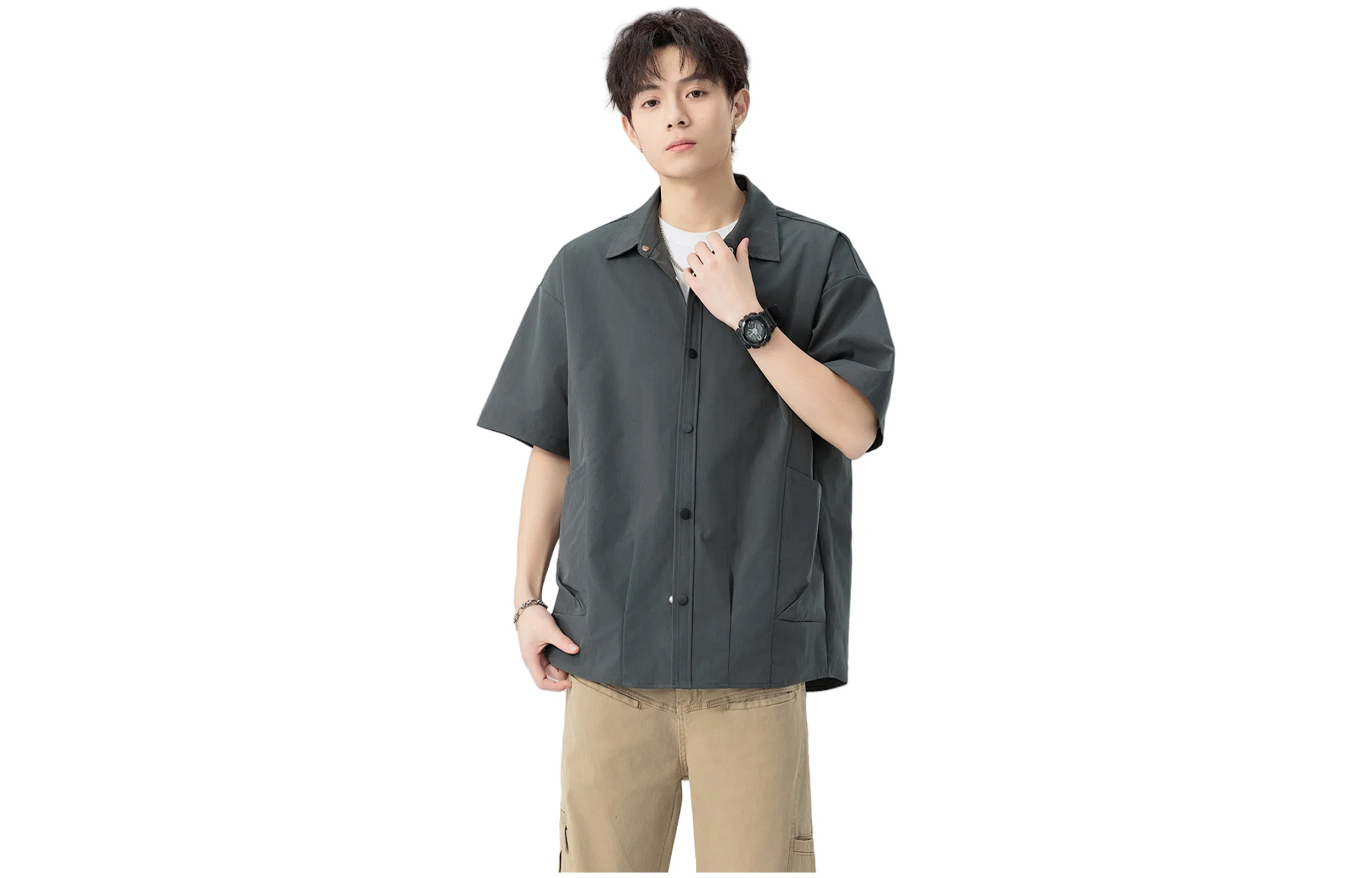 Mulinsen Retro Short Sleeve Shirt