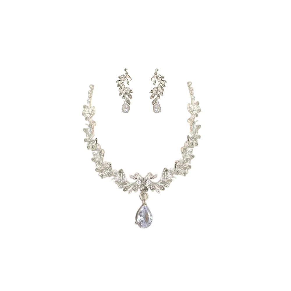 饰伴 清风如玉 闪耀 国潮轻奢小众设计日常百搭 温柔浪漫 精致雅致高级质感小众设计轻奢百搭气质 合金 项链 男女同款情侣款