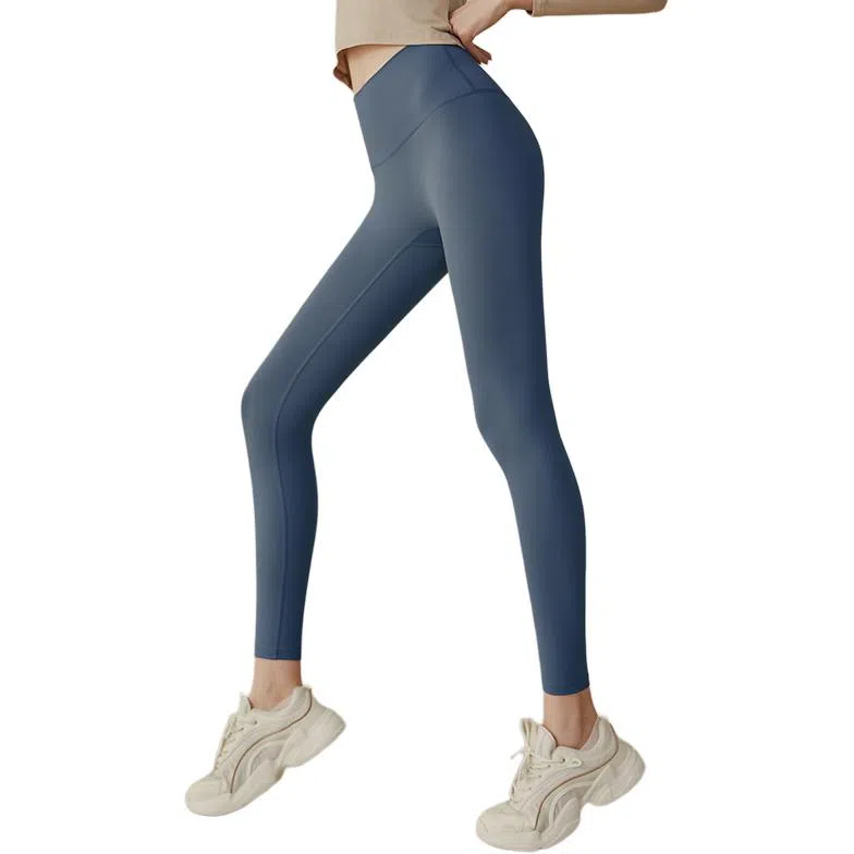 达兹 提臀高腰纯色修身运动长裤 女款