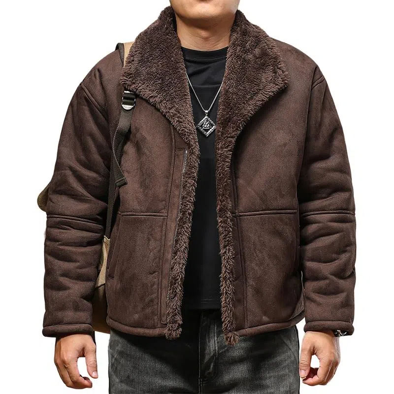 Jiyan Leather Jacket Coffee
