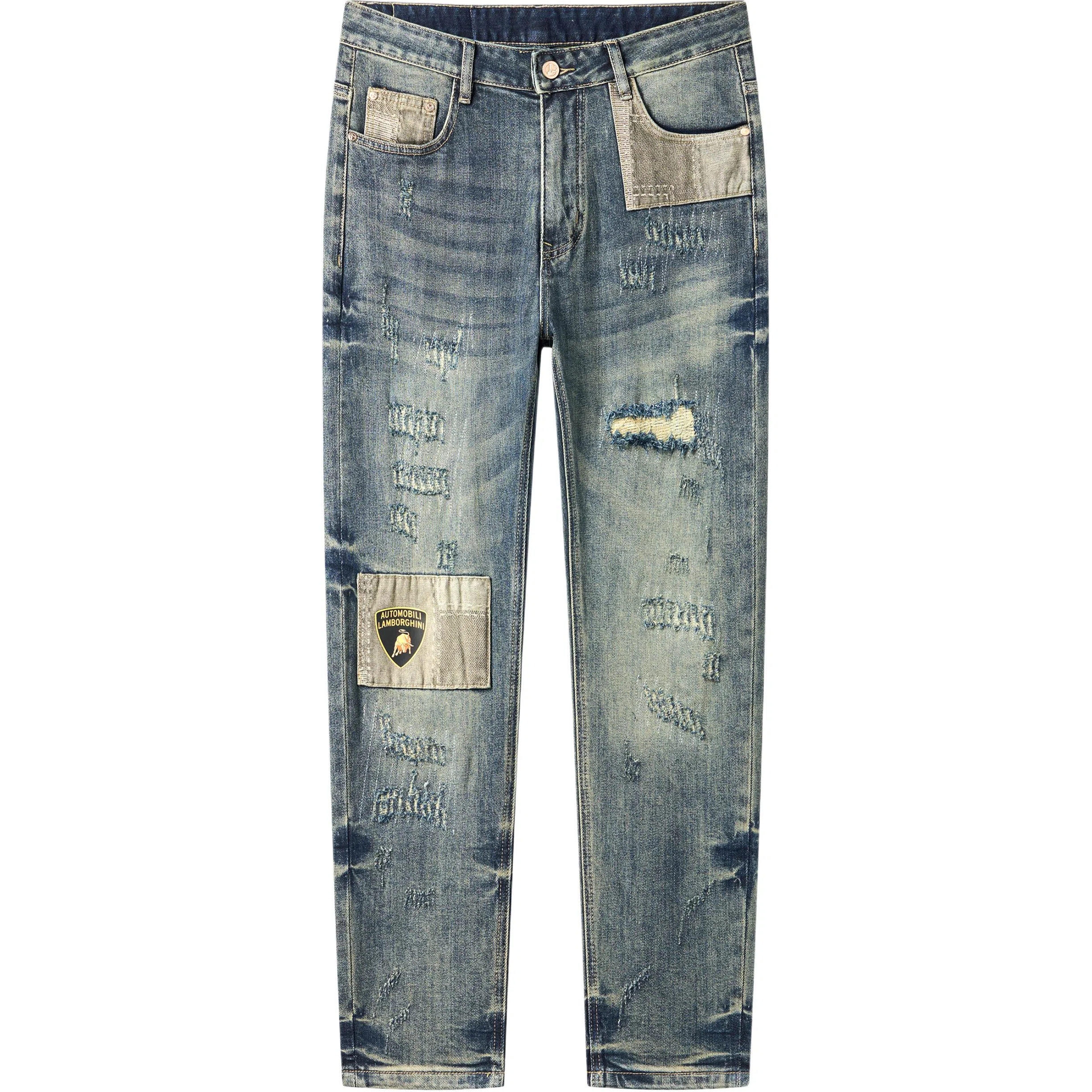 Automobili Lamborghini baggy jeans