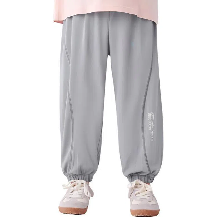 左西 柔软速干纯色休闲裤 儿童款