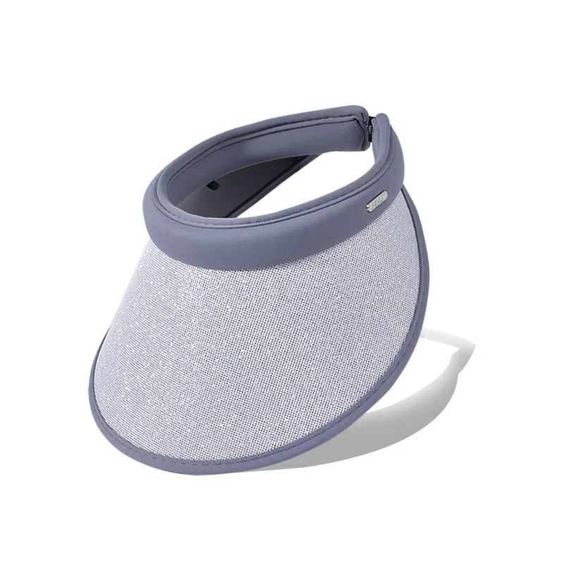 艾佳微 夏季大檐空顶帽户外休闲遮阳帽子韩版时尚百搭显脸小太阳帽 聚酯纤维 防晒帽 男女同款情侣款