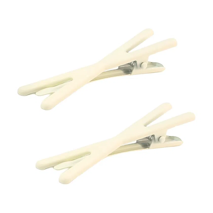 希铃 甜心彩色交叉侧边刘海 亚克力 发夹 女款