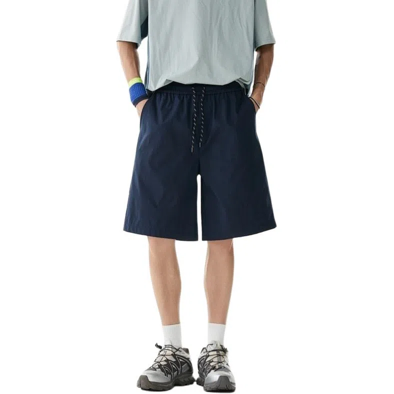 沐诚阳译 美式户外机能速干工装男夏季基础款运动五分裤潮休闲短裤  男款