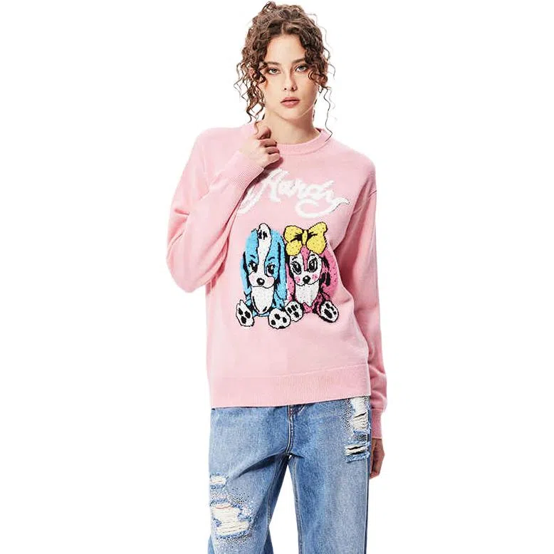 Ed Hardy FW24 Sakura Pink Sweater