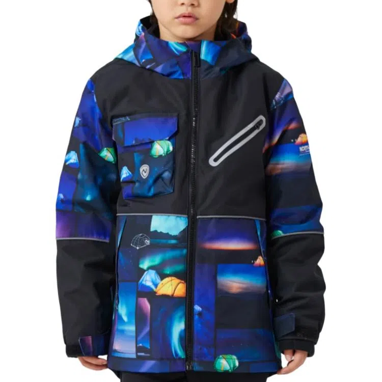 诺诗兰 保暖防水舒适冲锋衣 青少年