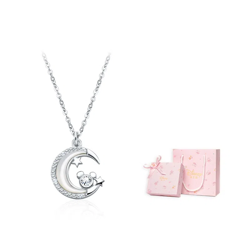 Disney Mickey Dreamy Star Moon Necklace