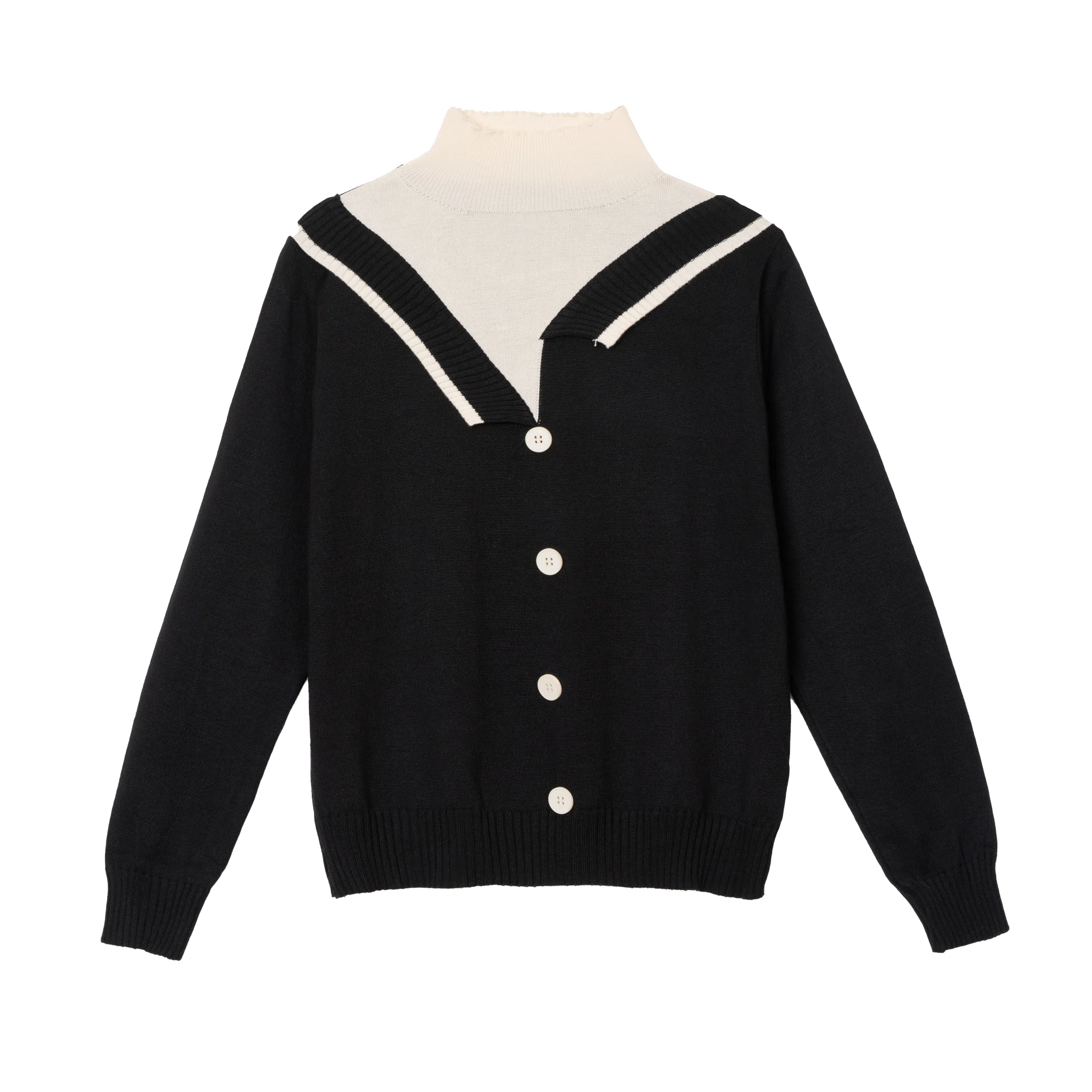 法文箱子 舒适休闲通勤针织衫 女款