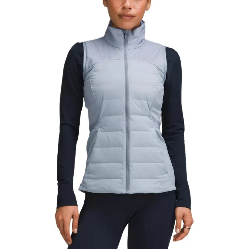 lululemon Down For It All Vest Smoky Lavender