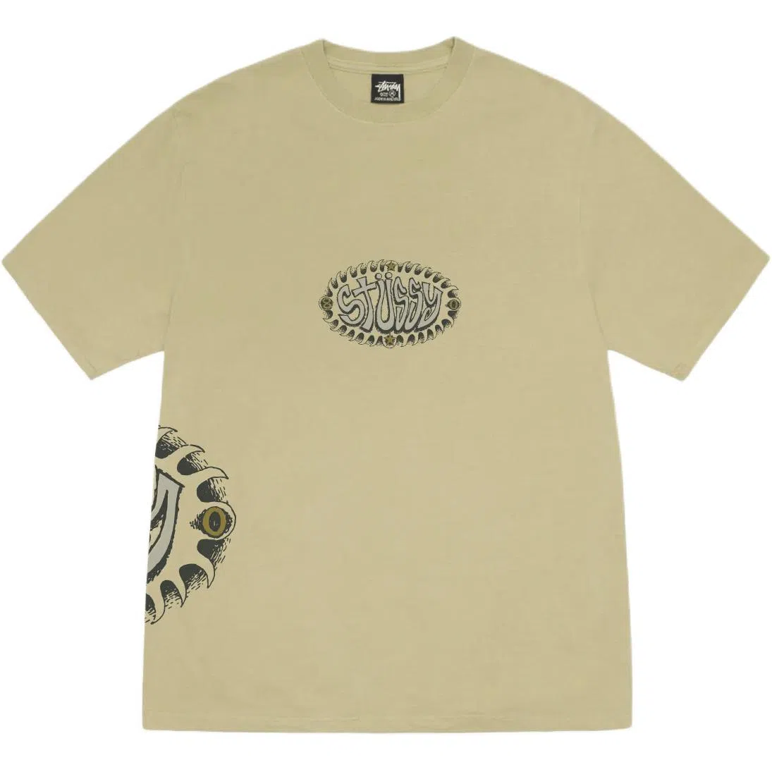 Stussy SS25 WAVE OVAL TEE PIGMENT DYED T