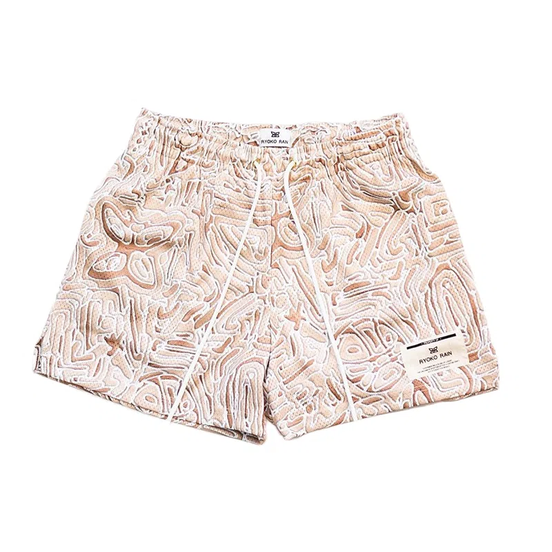 美式高街复古风透气速干户外运动休闲短裤篮球裤 男女同款