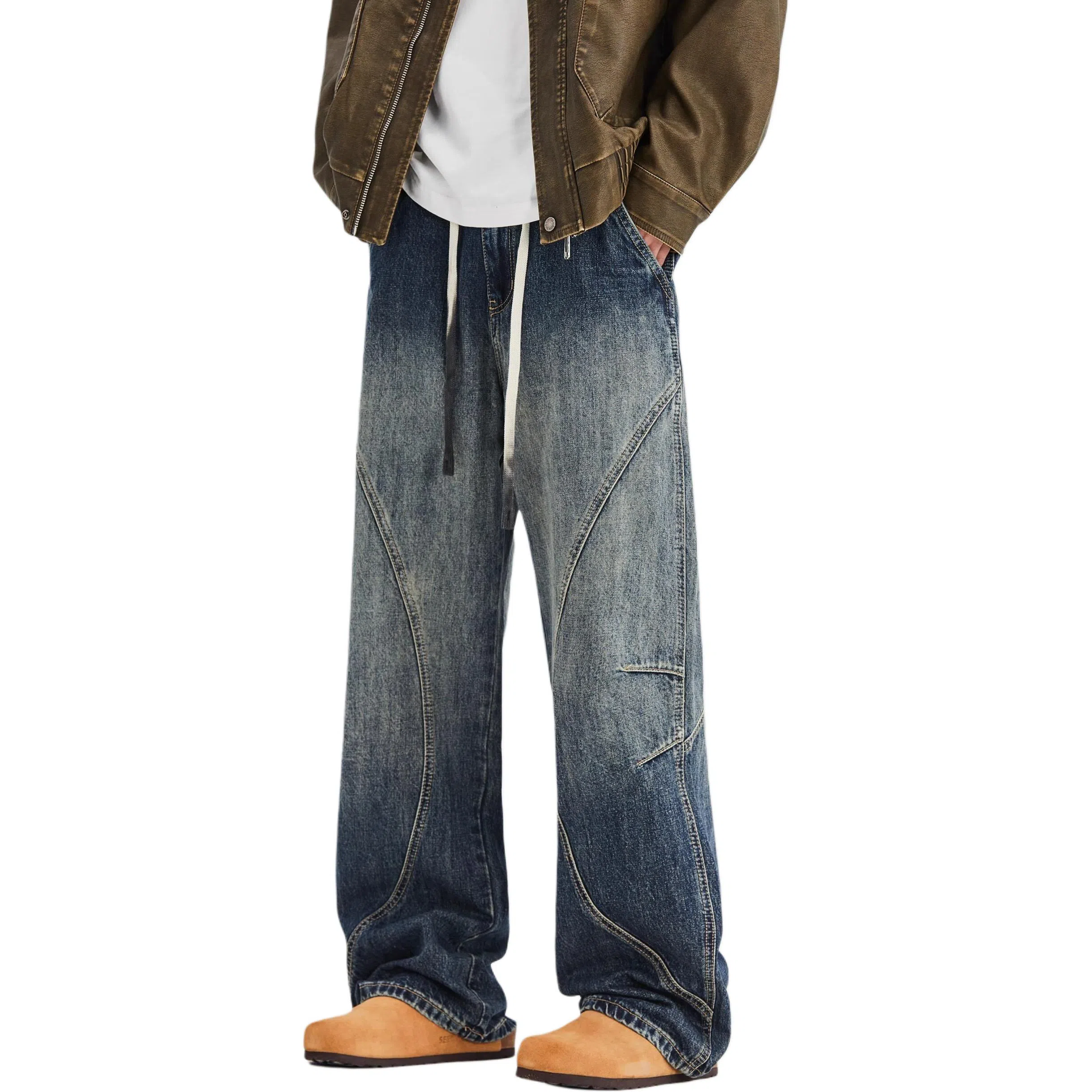 ALL IN Retro Wide-Leg Jeans