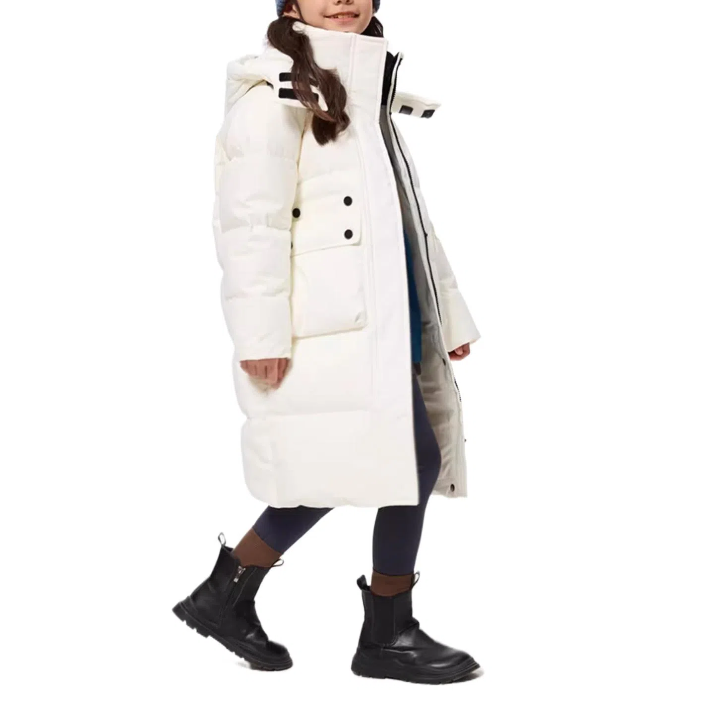 鸭鸭羽绒服 宽松纯色舒适百搭洋气 青少年