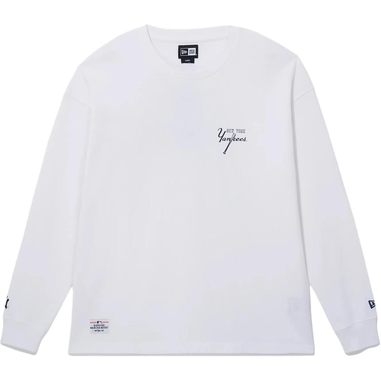 New Era FW25 MLB New York Yankees Rebellion College Long Sleeve Tee