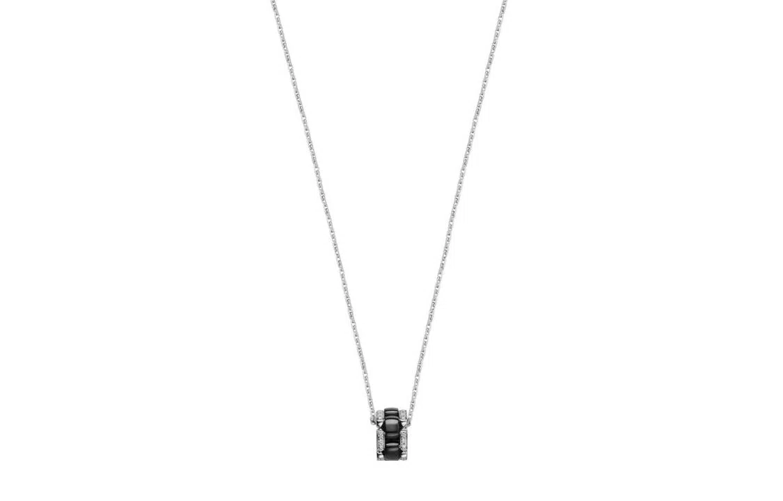 CHANEL TRA 18k White Gold Necklace