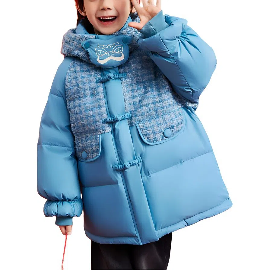 鸭鸭 亲子系列 柔软舒适保暖羽绒服 青少年