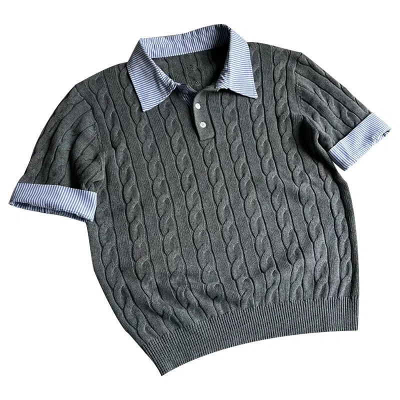 BLACK AT miucleanfitPolo