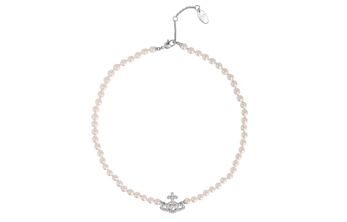 Vivienne Westwood Olymplia Pearl Necklace