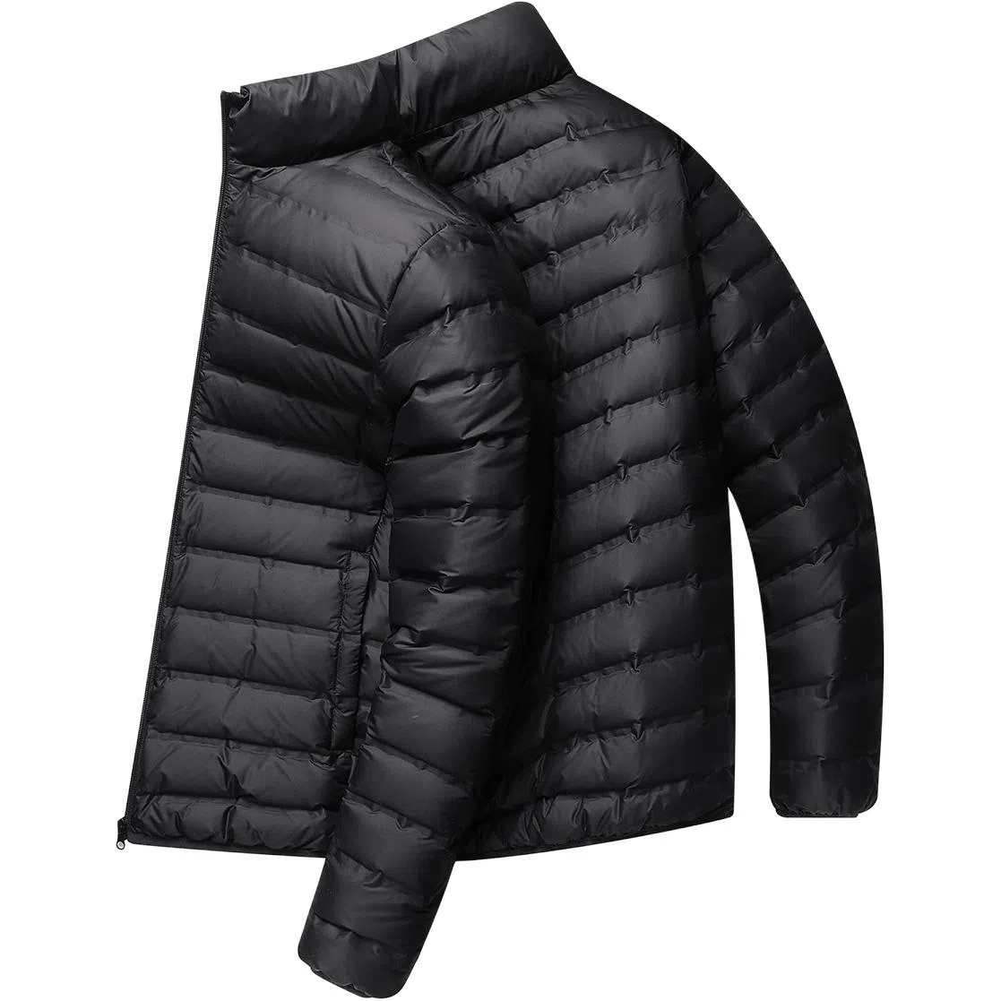 鸭鸭 立领短款休闲长袖羽绒服 男款