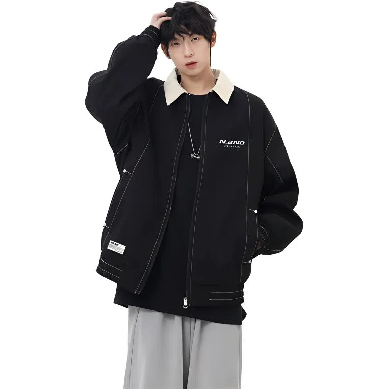 NBNO Coach Jacket Off-White