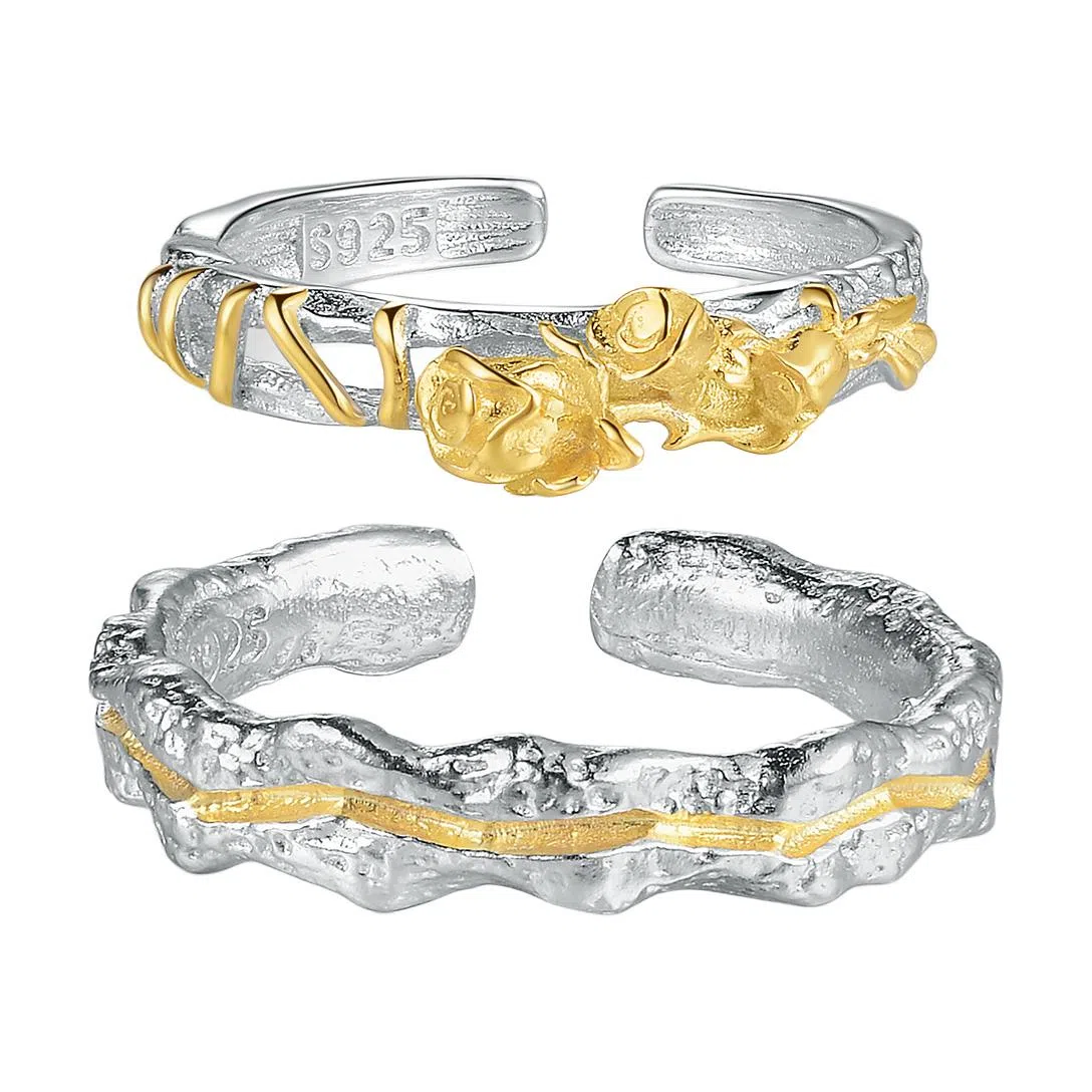 ACROWN Sunset Rose Ring