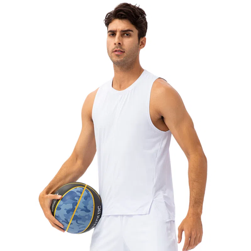 玉儿恋 宽松背心速干透气篮球跑步吸湿排汗宽肩运动背心健身衣 男款