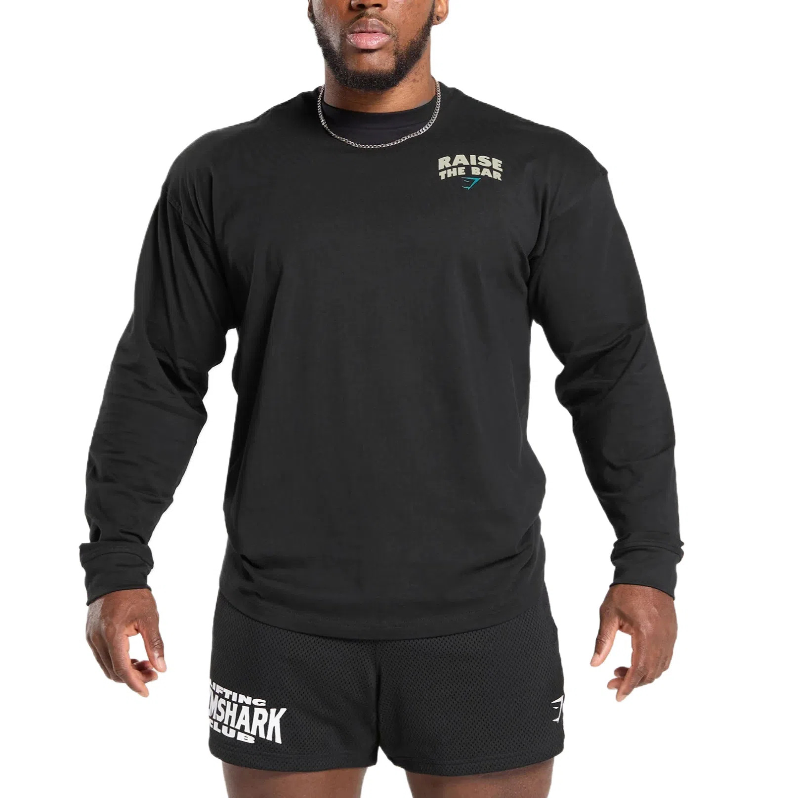 Gymshark Long Sleeve Tee Black