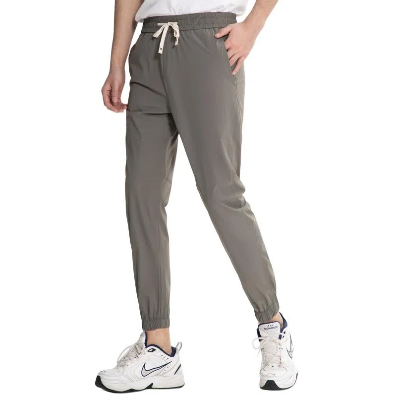 依文 松紧腰小脚哈伦收口休闲裤 男款