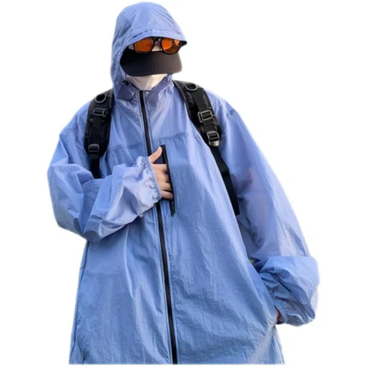 木木兔 户外潮流设计感百搭慵懒风户外运动日常通勤防晒服 男款