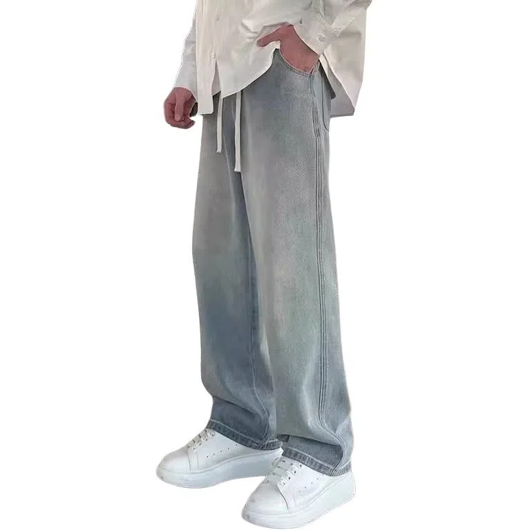 单爵 休闲薄款牛仔裤 男女同款