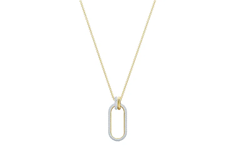 Swarovski Time Necklace