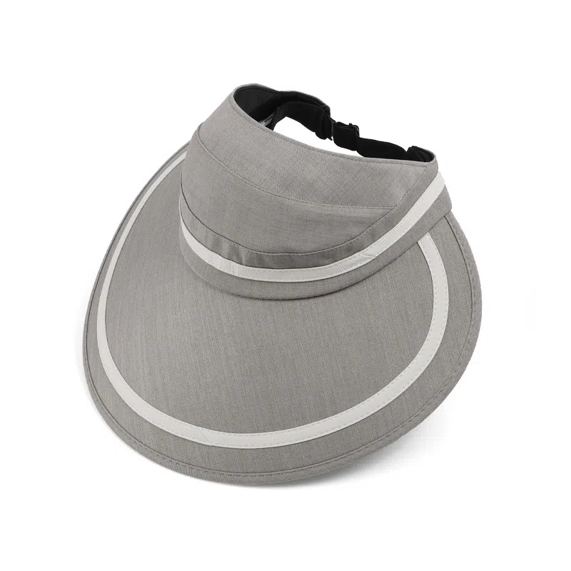 艾佳微 日常通勤韩版时尚百搭户外出游骑车大帽檐遮阳 涤纶 防晒帽 男女同款情侣款