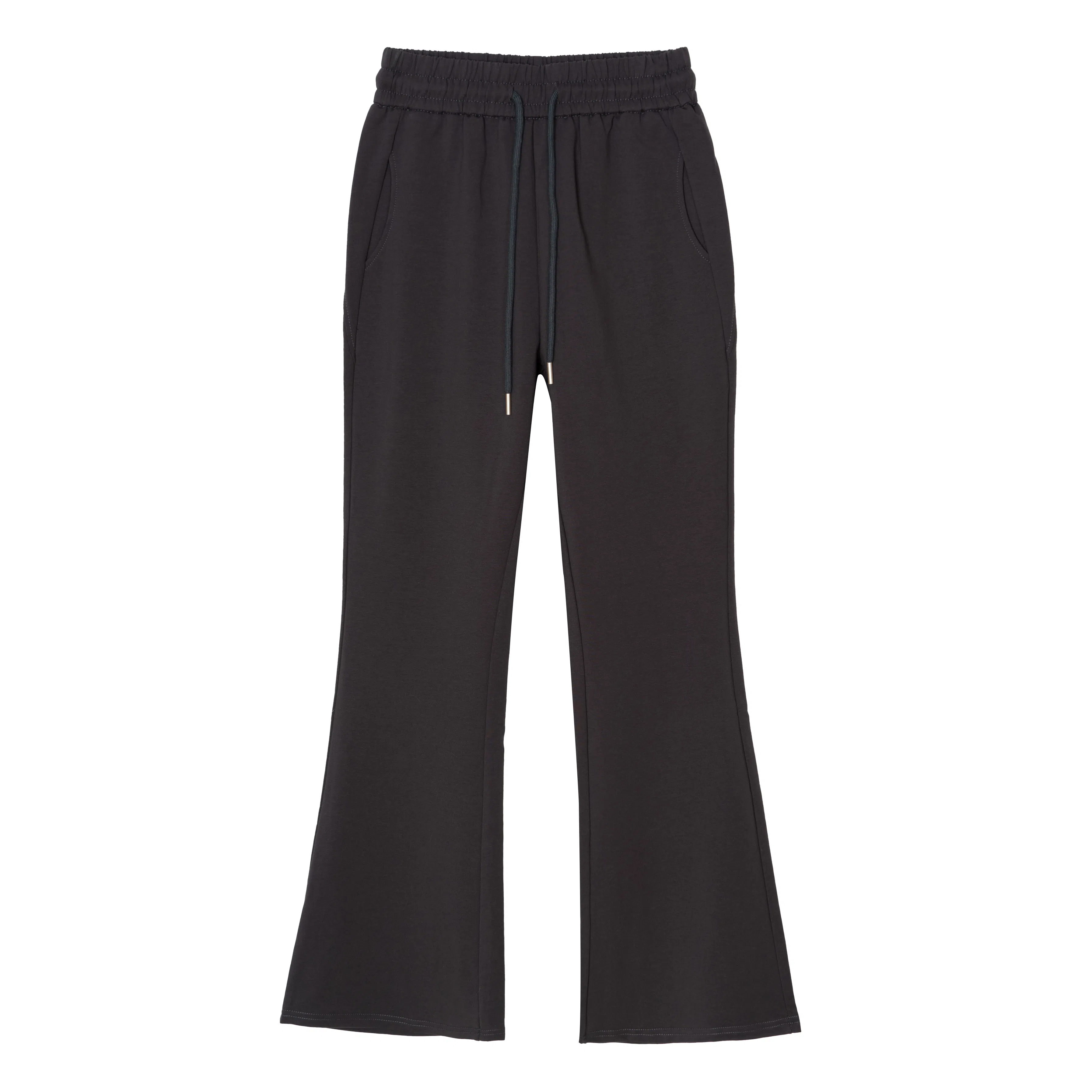 法文箱子 修身通勤简约休闲裤 女款 黑色