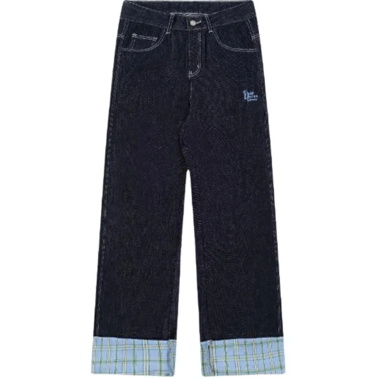 JUFU Vintage Embroidered Jeans