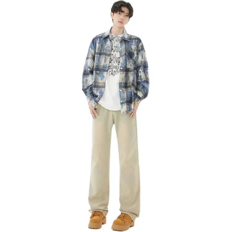 PANDA ADEVIL Straight Loose Jeans