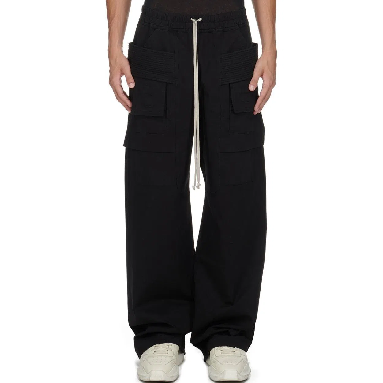 Rick Owens DRKSHDW FW24 Loose Sweatpants Black