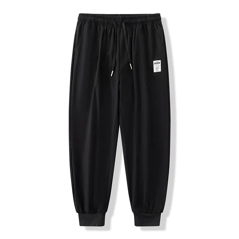 顶峰保罗 简约百搭复古宽松运动速干舒适时尚休闲裤 男女同款