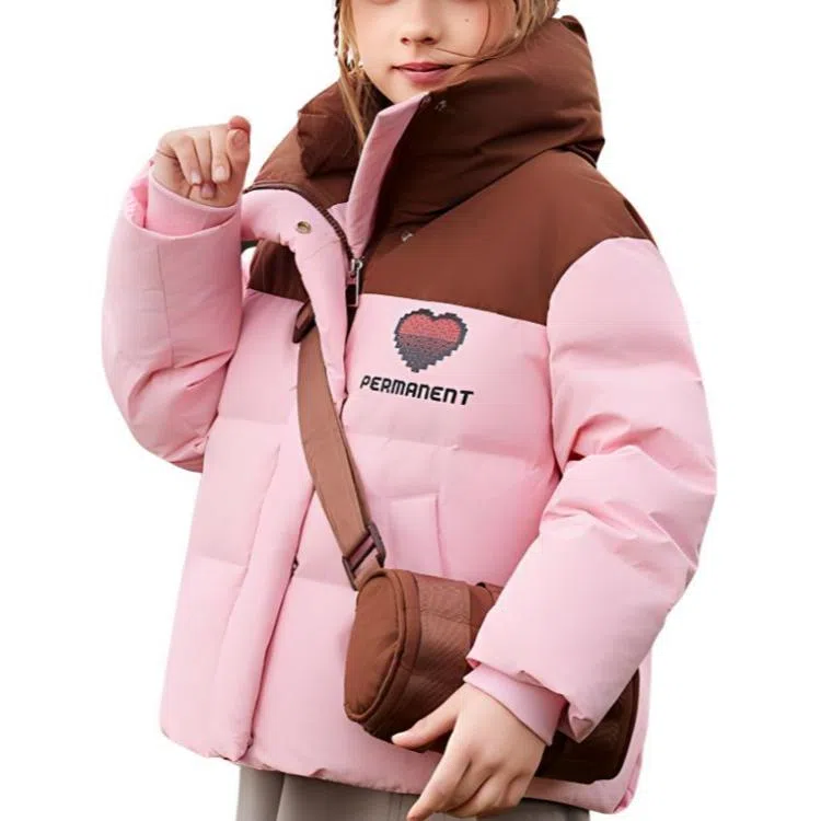 鸭鸭 云朵系列 柔软简约保暖羽绒服 青少年