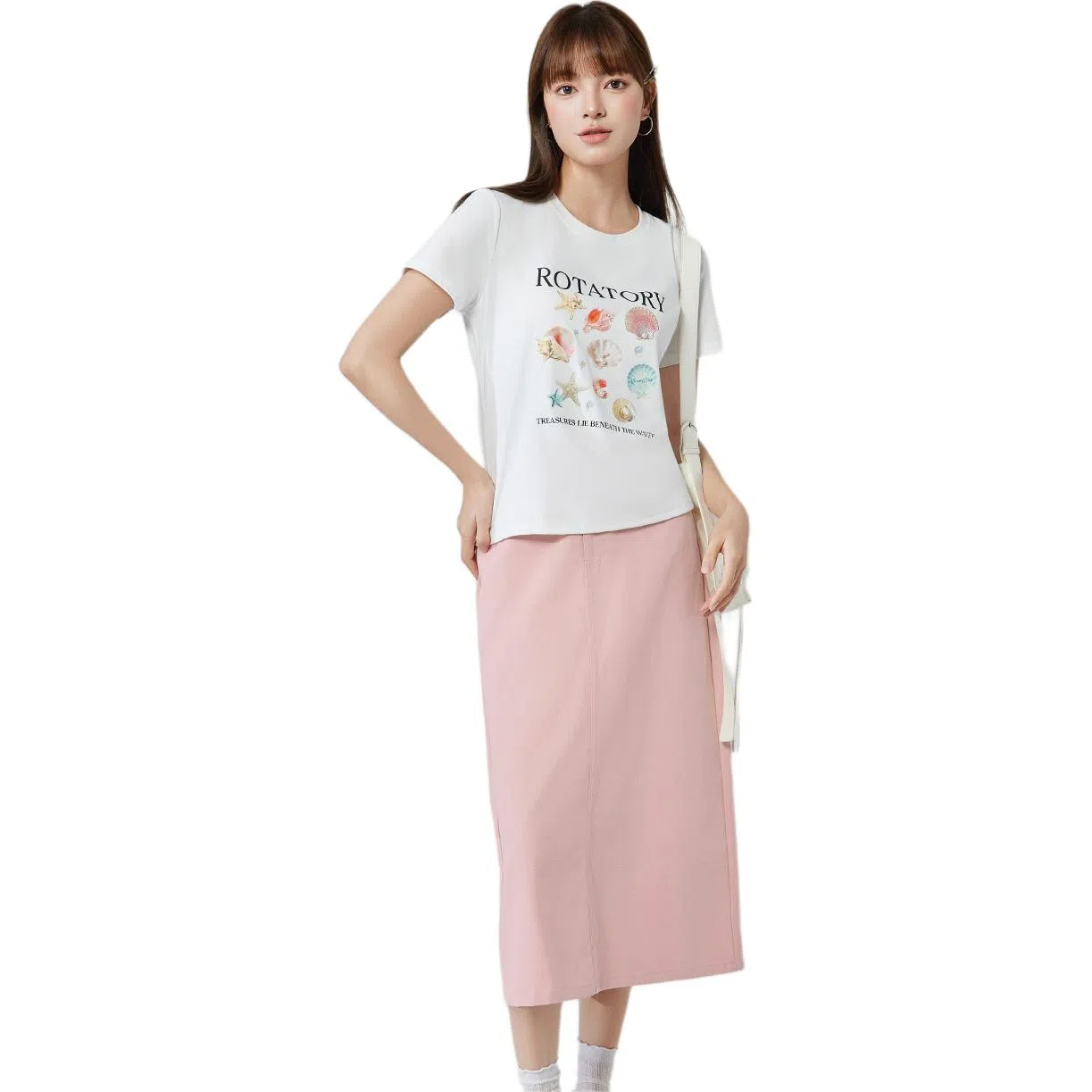 爱依服 夏季休闲通勤裙装套装 女款