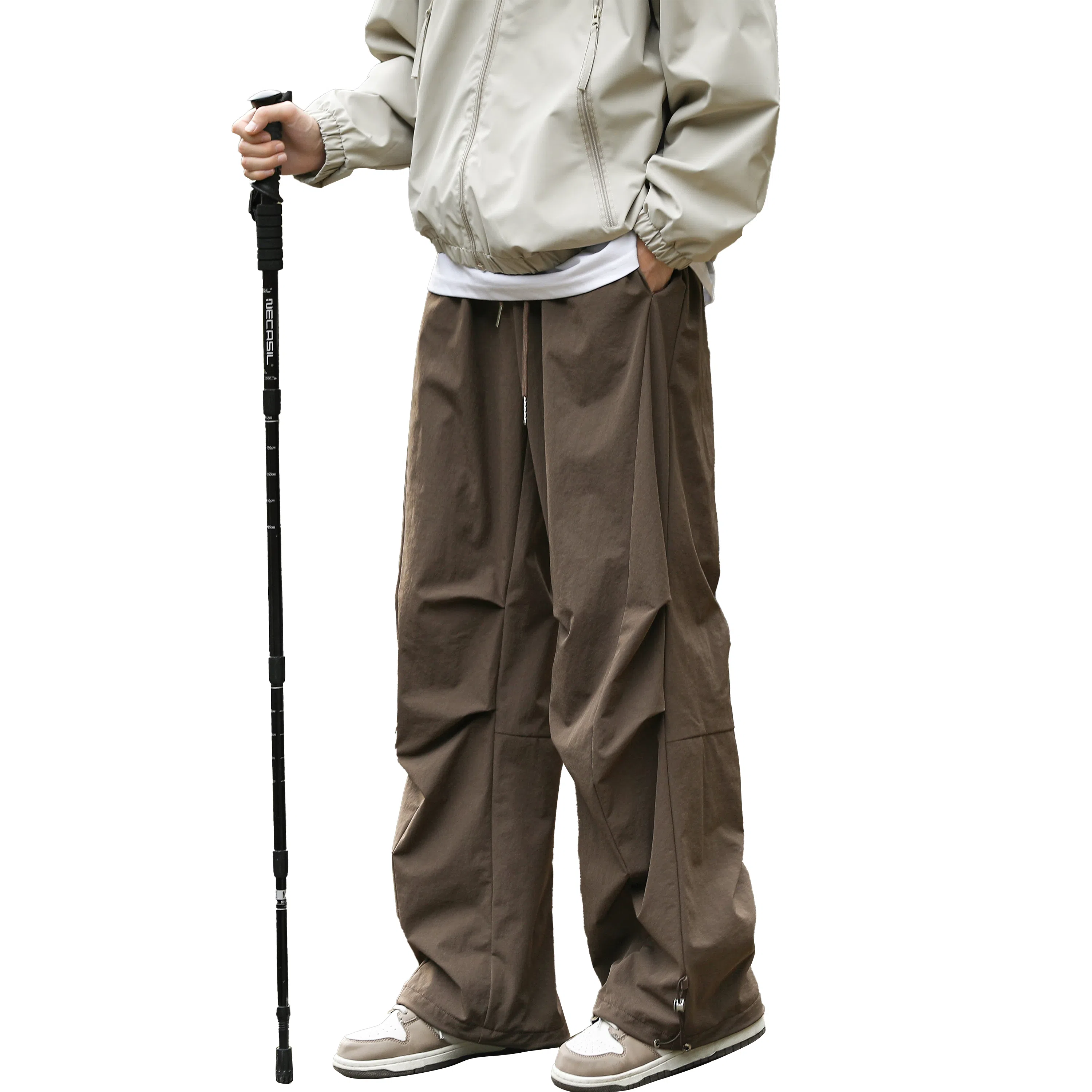 帝狼牛 美式复古山系户外宽松百搭日常通勤休闲裤 男女同款