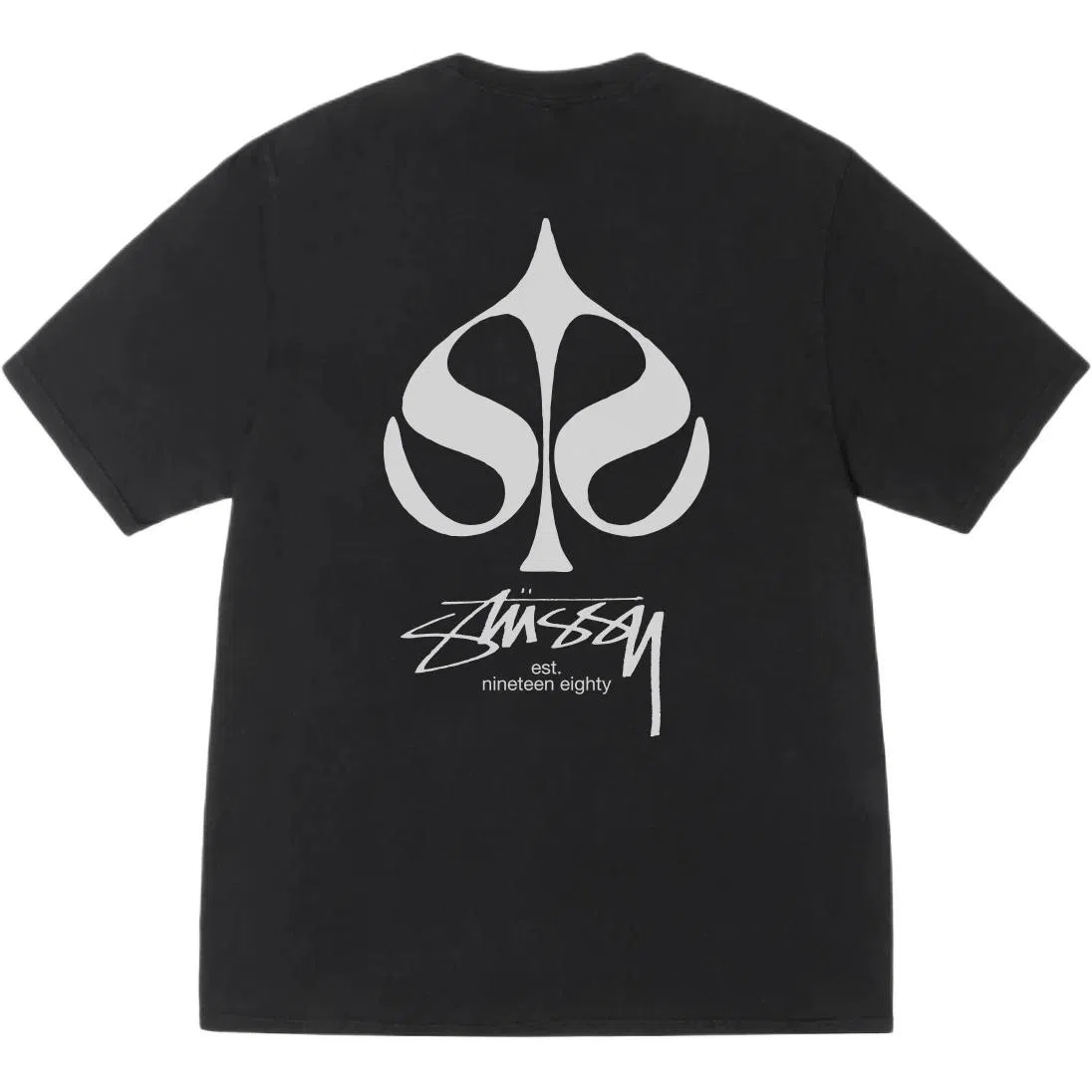 Stussy SS25 SPADE TEE PIGMENT DYED logoT